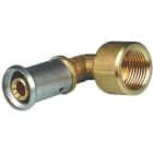 HENCO - CAPPELLOTTO - CPL6P2605 GOMITO FEMMINA IN OTTONE 26X3/4