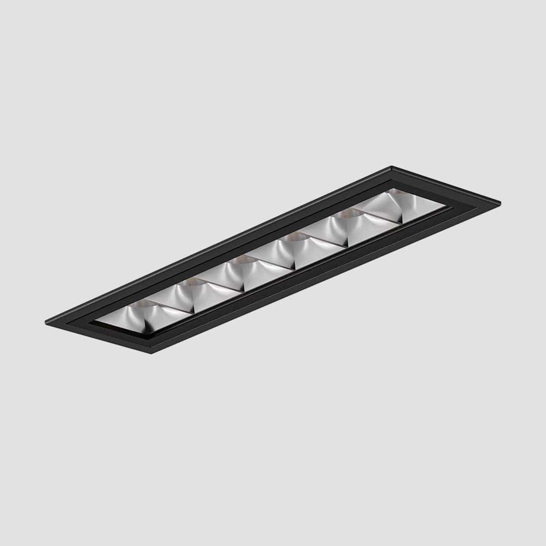 SIDE SPA - SDE3916-LBC-75 RULED LINEAR INCASSO 60X250MM 19W 2556LM