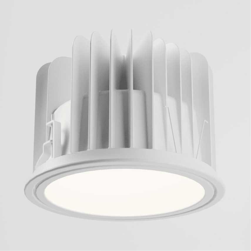 SIDE SPA - SDE57570-LBC-DA NET BLOCK 18 DALI DIAM.205MM 27W 3574LM