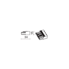SIDE SPA - SDE6022 CONNETTORE A FEMMINA 7 POLI