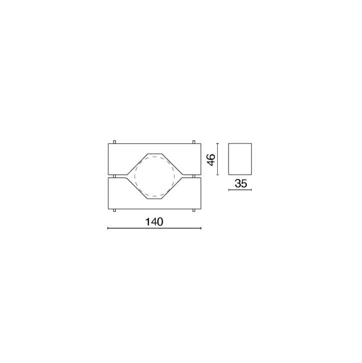 SIDE SPA - SDEE1040-VE ATTACCO PALO VE