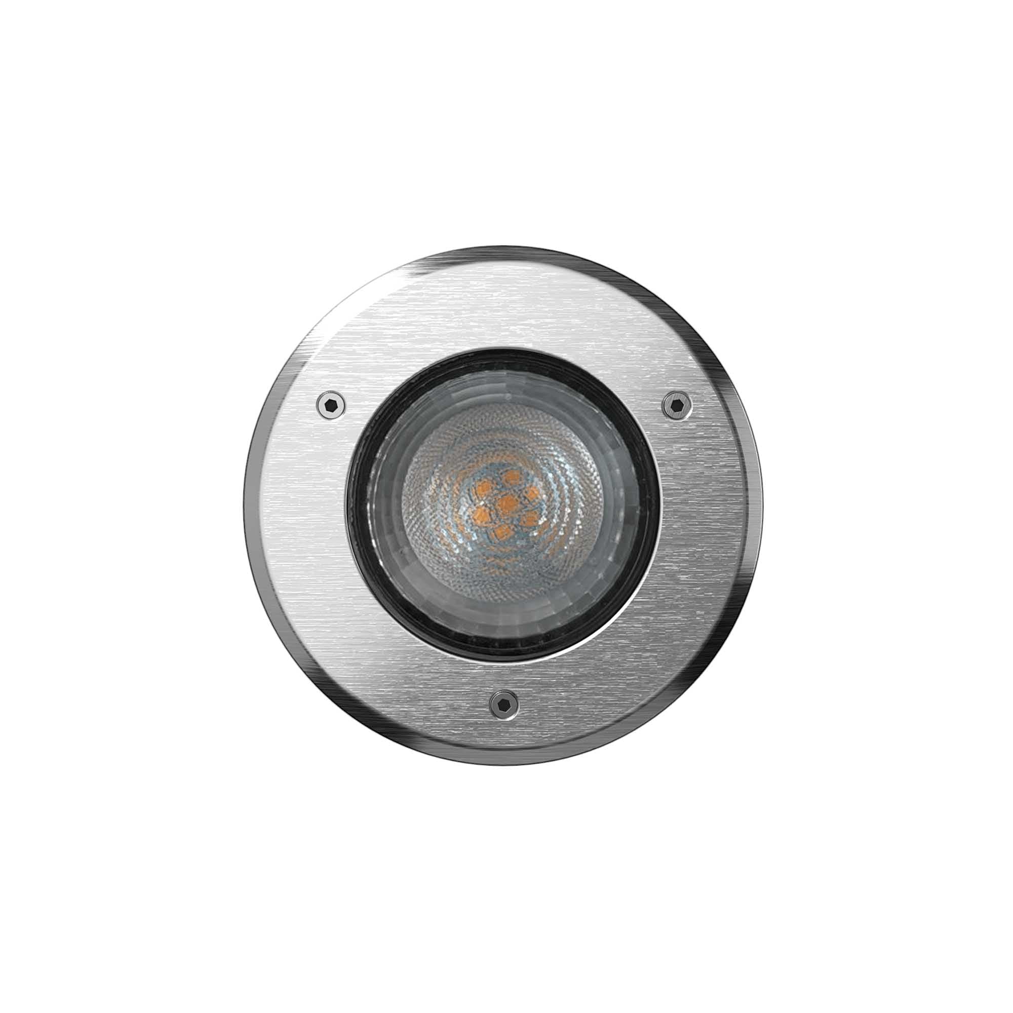 SIDE SPA - SDEE8140F-GUT EYES 90 GU10 DIAM.73MM IP67 INOX