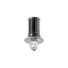 LINEA LIGHT (ILED) - ILDC00292CHNDI ELIN 11 TONDO 1 LED 1W CH BN