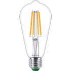 SIGNIFY ITALY SPA - PHLMLST6460827A MAS LEDBULBND4-60W E27 827 ST64 CL G UE