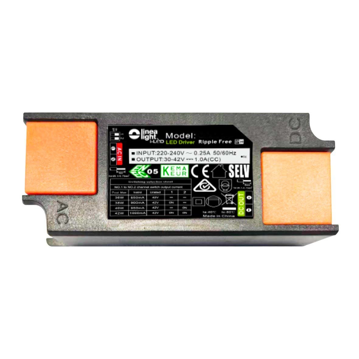LINEA LIGHT (ILED) - ILDC-E100045 DRIVER CC 40W 40V 1000MA