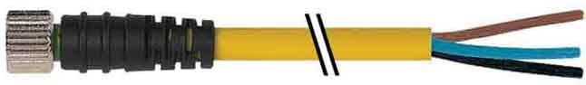 MURRELEKTRONIK SRL - MUE7000080412100500 M8 FEM. 0? CON CAVO