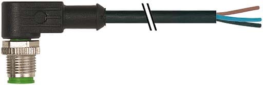 MURRELEKTRONIK SRL - MUE7000121016240500 M12 MAS. 90? 4 POLI CON CAVO