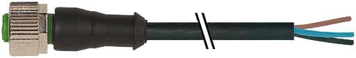 MURRELEKTRONIK SRL - MUE7000122216141000 M12 FEM. 0? 4 POLI CON CAVO