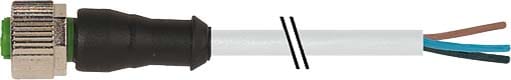MURRELEKTRONIK SRL - MUE7000122212140300 M12 FEM. 0? 4 POLI CON CAVO