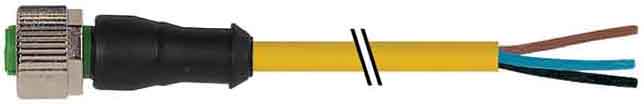 MURRELEKTRONIK SRL - MUE7000122212240500 M12 FEM. 0? 4 POLI CON CAVO