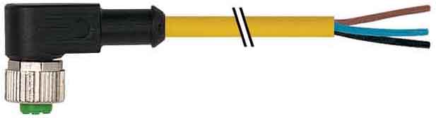 MURRELEKTRONIK SRL - MUE7000123412241000 M12 FEM. 90? CON CAVO