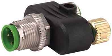 MURRELEKTRONIK SRL - MUE7000411210000000 EL. A T M12 MAS. 5 POLI/2X M12 FEM. 4 PO