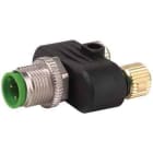 MURRELEKTRONIK SRL - MUE7000411210000000 EL. A T M12 MAS. 5 POLI/2X M12 FEM. 4 PO