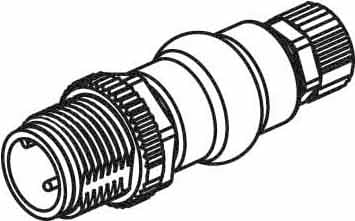 MURRELEKTRONIK SRL - MUE7000422110000000 ADATTATORE M12 MAS./M8 F. 4P. DIM. 1,2,3
