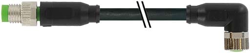 MURRELEKTRONIK SRL - MUE7000880316310200 M8 MAS. 0? / M8 FEM. 90?