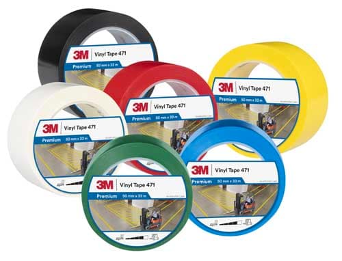 3M ITALIA - 3MF7000047467 471 VFG YELLOW 3/4 IN X 36 YD 48/CV