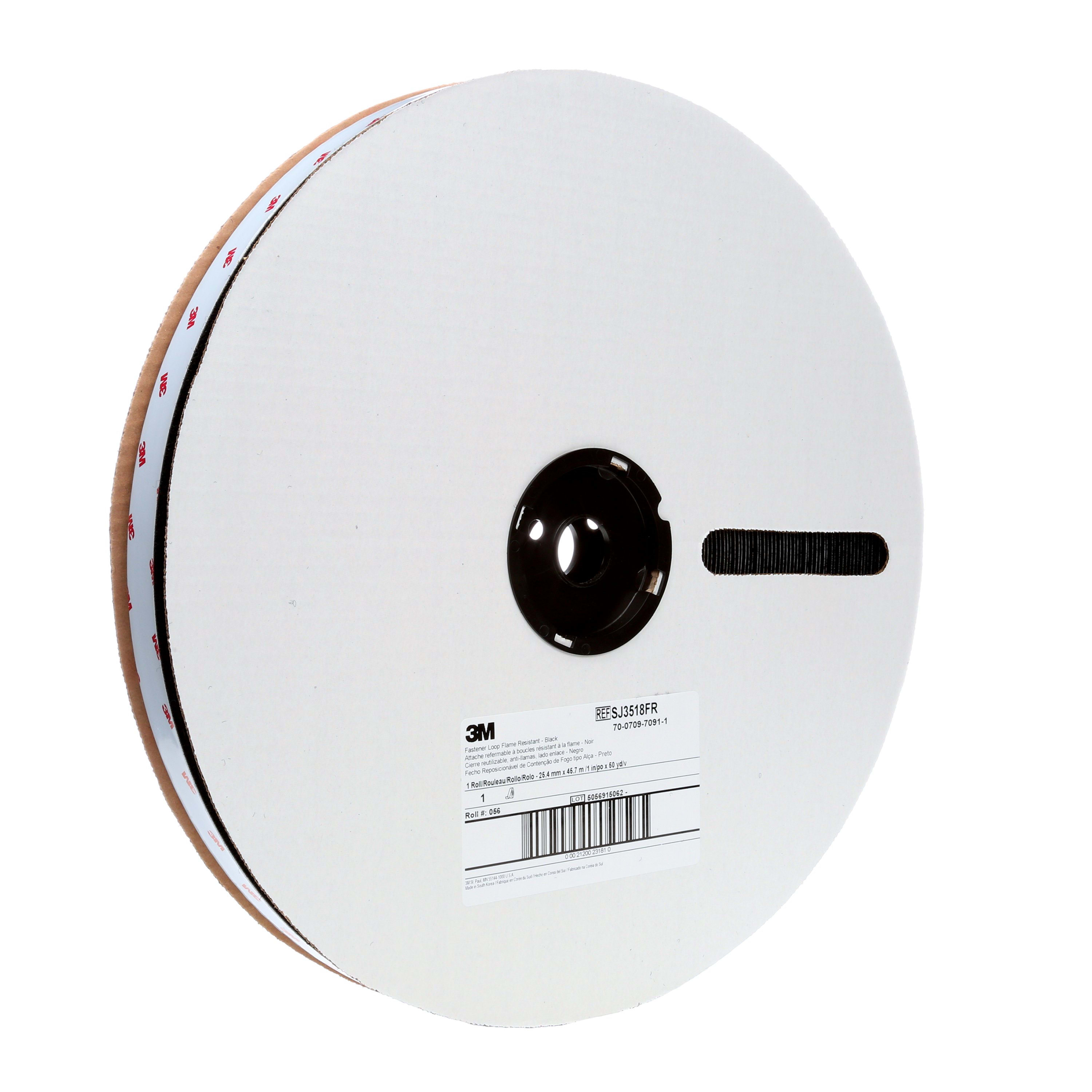 3M ITALIA - 3MF7000052222 SJ3518FR LOOP BK 1 IN X 50 YD 3/CV