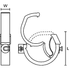 HELLERMANNTYTON Srl - HEE151-00195 FISSAGGIO PER TUBI E CABLAGGI IAHC5T