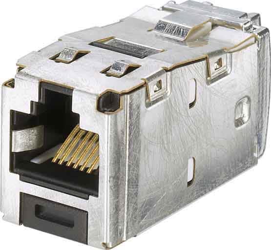 PANDUIT - PANCJS6X88TGY MODULO UNIVERSALE NERO CATEGORIA 6 AUGME
