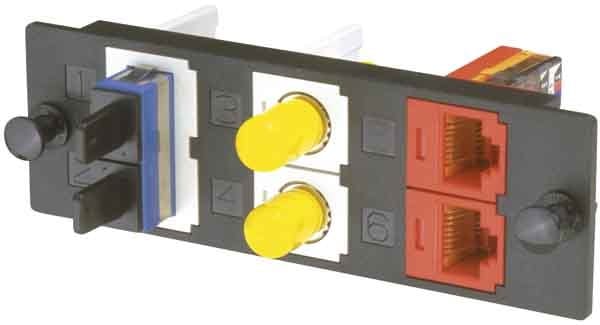 PANDUIT - PANFMP6 IL PANNELLO SCARICO ACCETTA FINO A 6 MOD