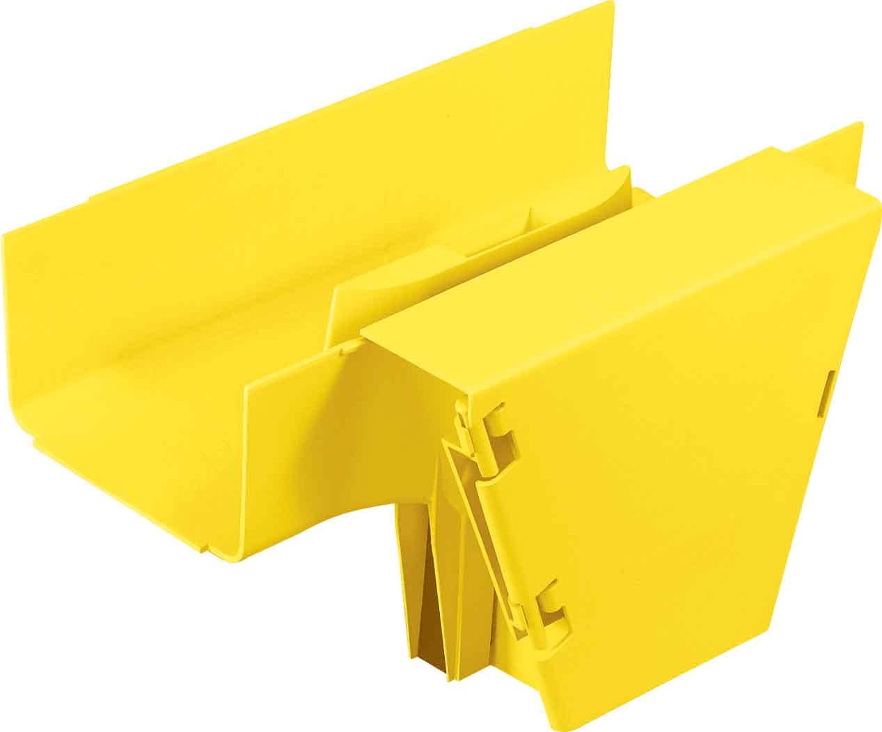 PANDUIT - PANFRVT6X4YL SI FISSA A UN CANALE E/O RACCORDO 150X10