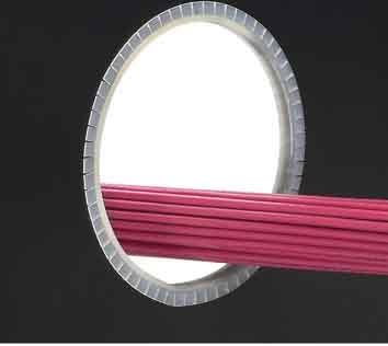 PANDUIT - PANGEE62F-C PROFILO SALVACAVO IN POLIETILENE A PARET