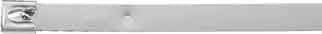 PANDUIT - PANMLT6EH15-LP FASCETTA IN ACCIAIO INOX, SEZIONE TRASVE