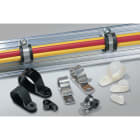 HELLERMANNTYTON Srl - HEE211-15120 P-Clip alluminio/neoprene 15.9mm ALU12C