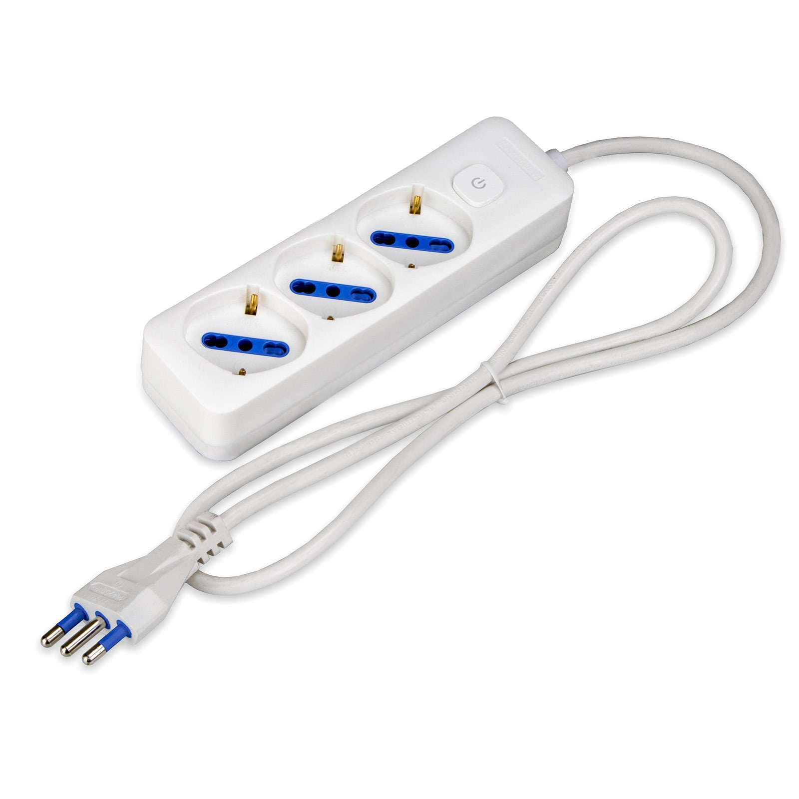 MASTER SRL - MST70390 MULTIPRESA 3 USC.P40 16A CAVO 1.2MT+INT.