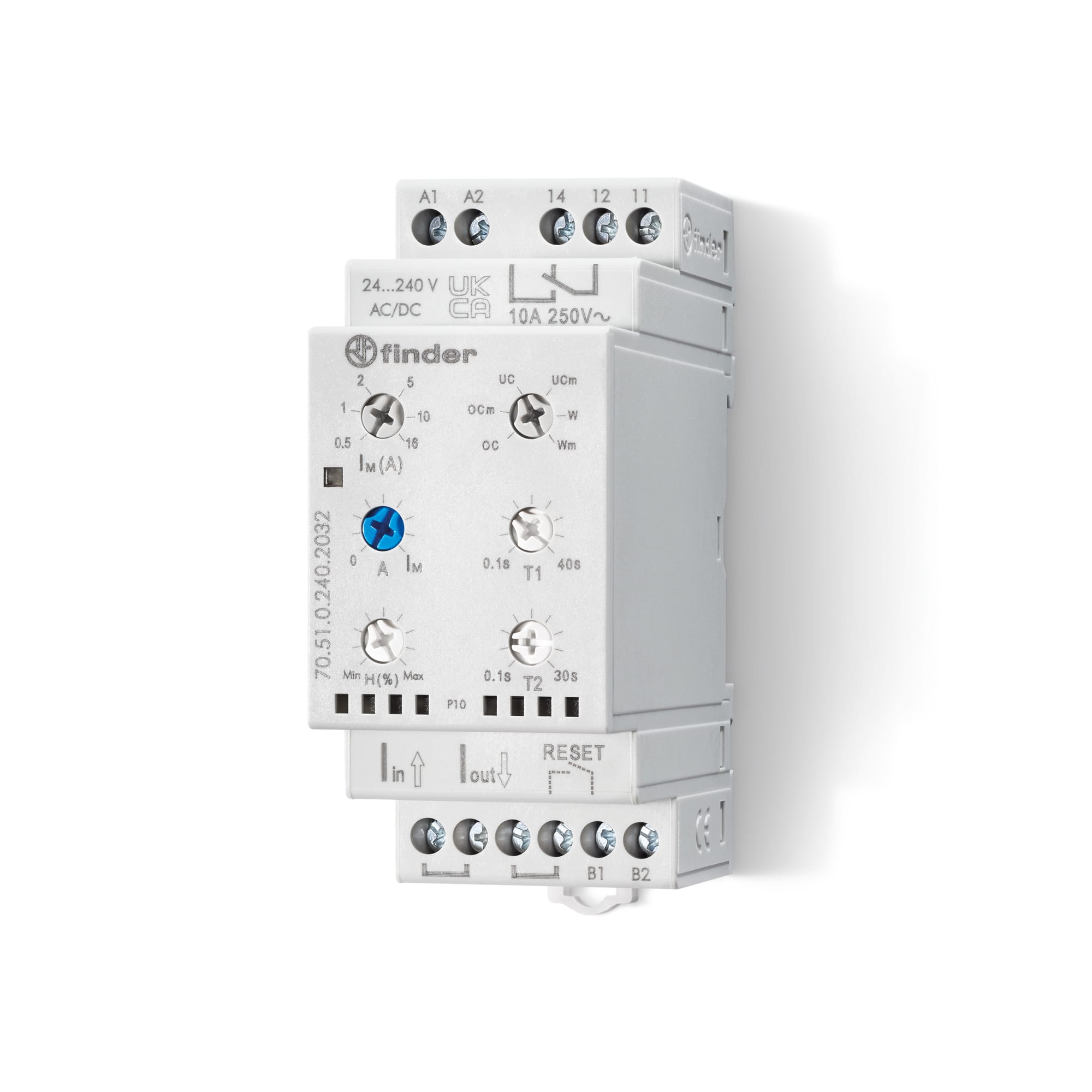 FINDER SPA - FIN705102402032 RELE CONTROLLO CORRENTE MONOFASE 0.1 16