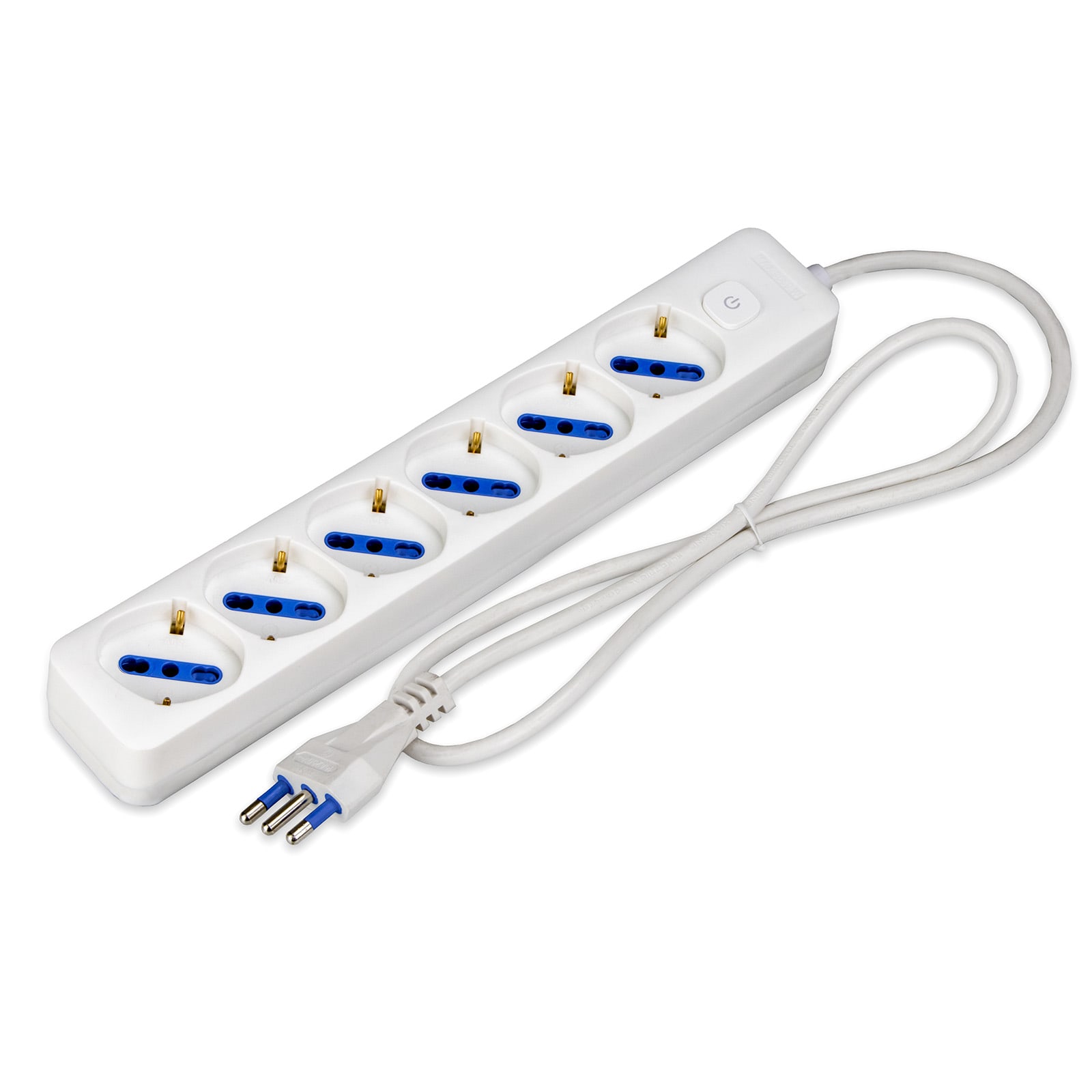 MASTER SRL - MST70690 MULTIPRESA 6 USC.P40 16A CAVO 1.2MT+INT