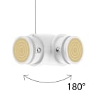 LINEA LIGHT (ILED) - ILD83271 NODE CON.S.DO SOSP B.CO C/CAVO ACC