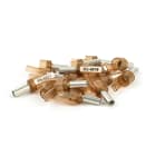 GRAFOPLAST SRL - GRA710/100 SPARK PUNTALE MARRONE L=12MM D=10MMQ 10
