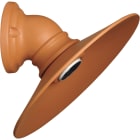 LE PROLUNGHE SAS - PRG7120/LI SPOT E27 COTTO + P.LISCIO COTTO D.22CM