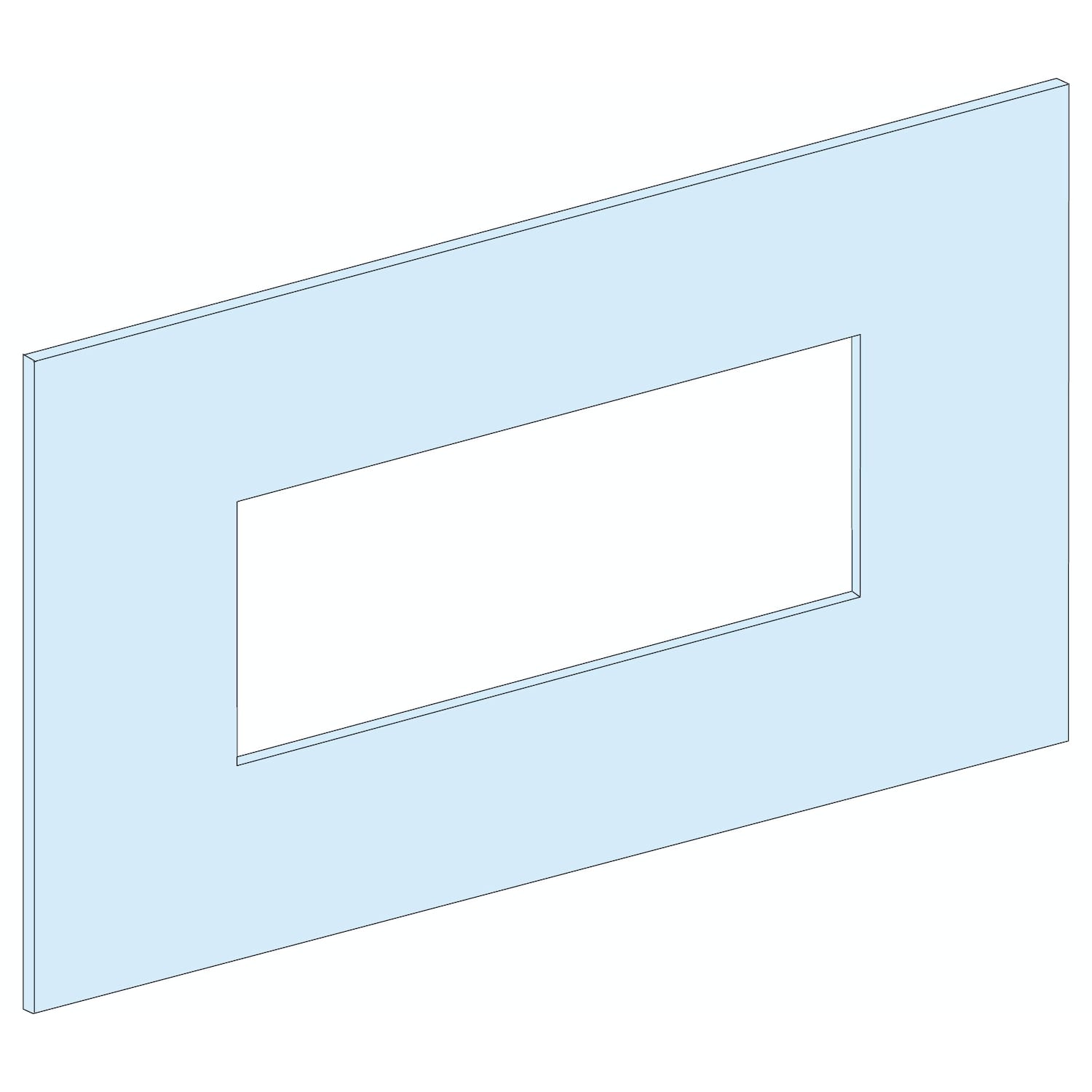 SCHNEIDER ELECTRIC - SNRLVS03245 Piastra frontale comm NR250 V rot