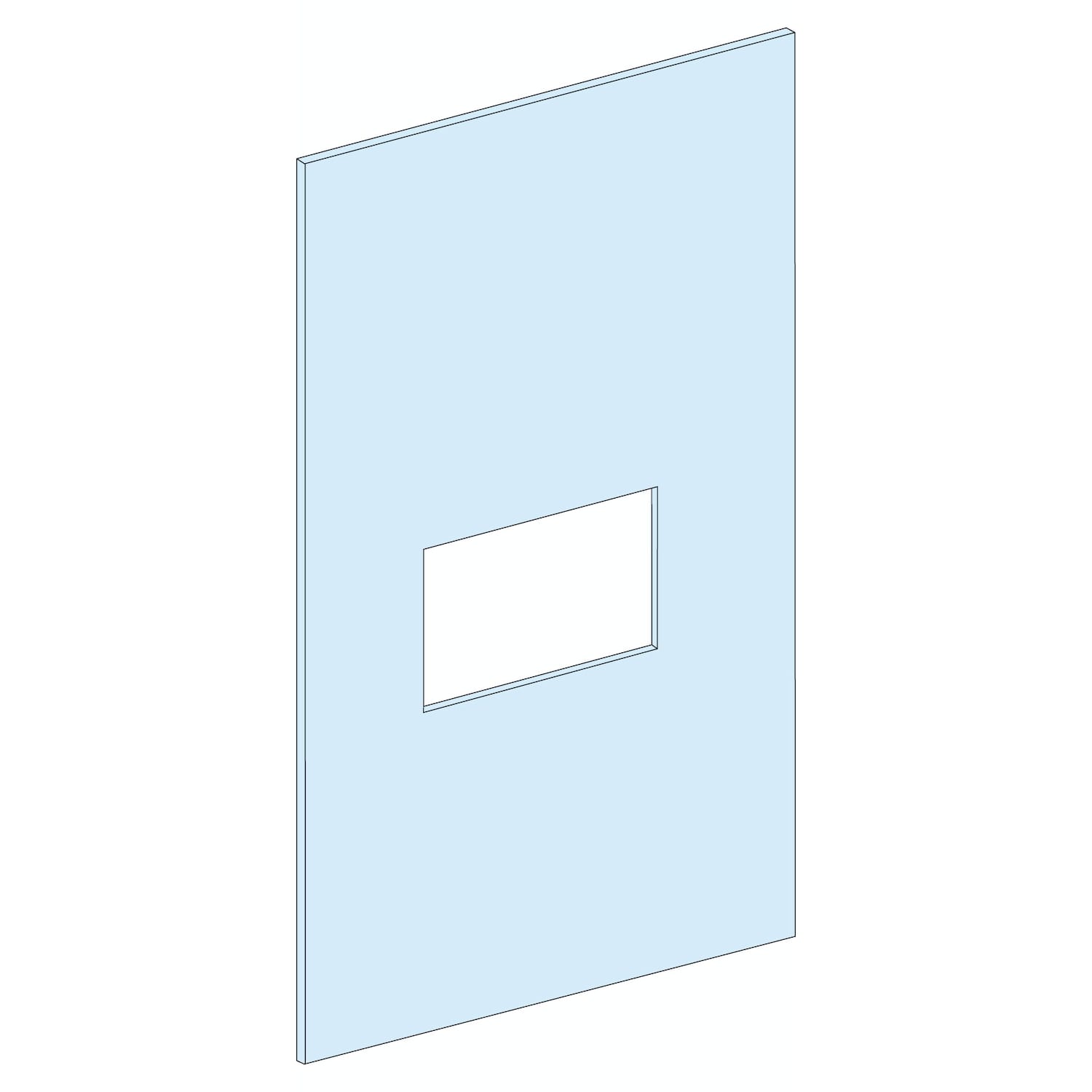 SCHNEIDER ELECTRIC - SNRLVS03251 Piastra frontale INS250 V fisso/dir L250