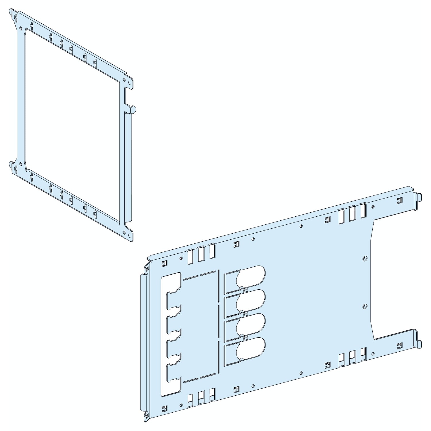 SCHNEIDER ELECTRIC - SNRLVS03462 PIASTRA DI FONDO NS630 ESTR3P/4P H