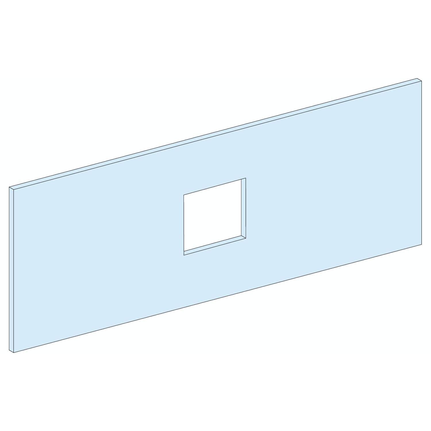SCHNEIDER ELECTRIC - SNRLVS03657 Piastra frontale NSX400/630 H estr