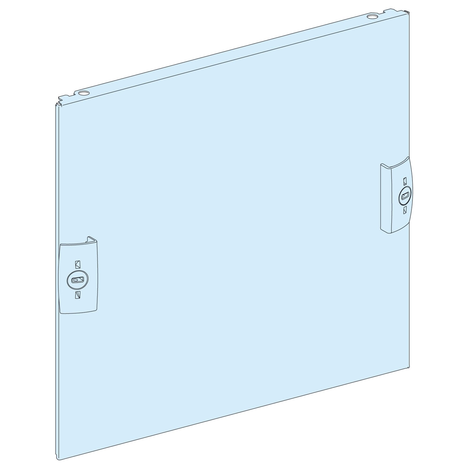 SCHNEIDER ELECTRIC - SNRLVS03812 PIASTRA FRONTALE PIENA 2M L250
