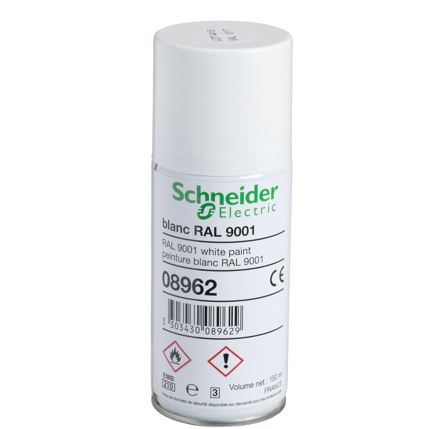 SCHNEIDER ELECTRIC - SNRLVS08962 BOMBOLETTA SPRAY RAL 9003