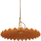 LE PROLUNGHE SAS - PRG7187 LAMP. E27 COTTO +P.PIEGA COTTO D.40+ROS.