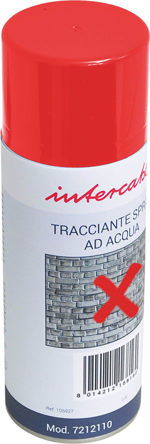 INTERCABLE SRL - INR7212110 VERNICE SPRAY AD ACQUA COL. ROSSO