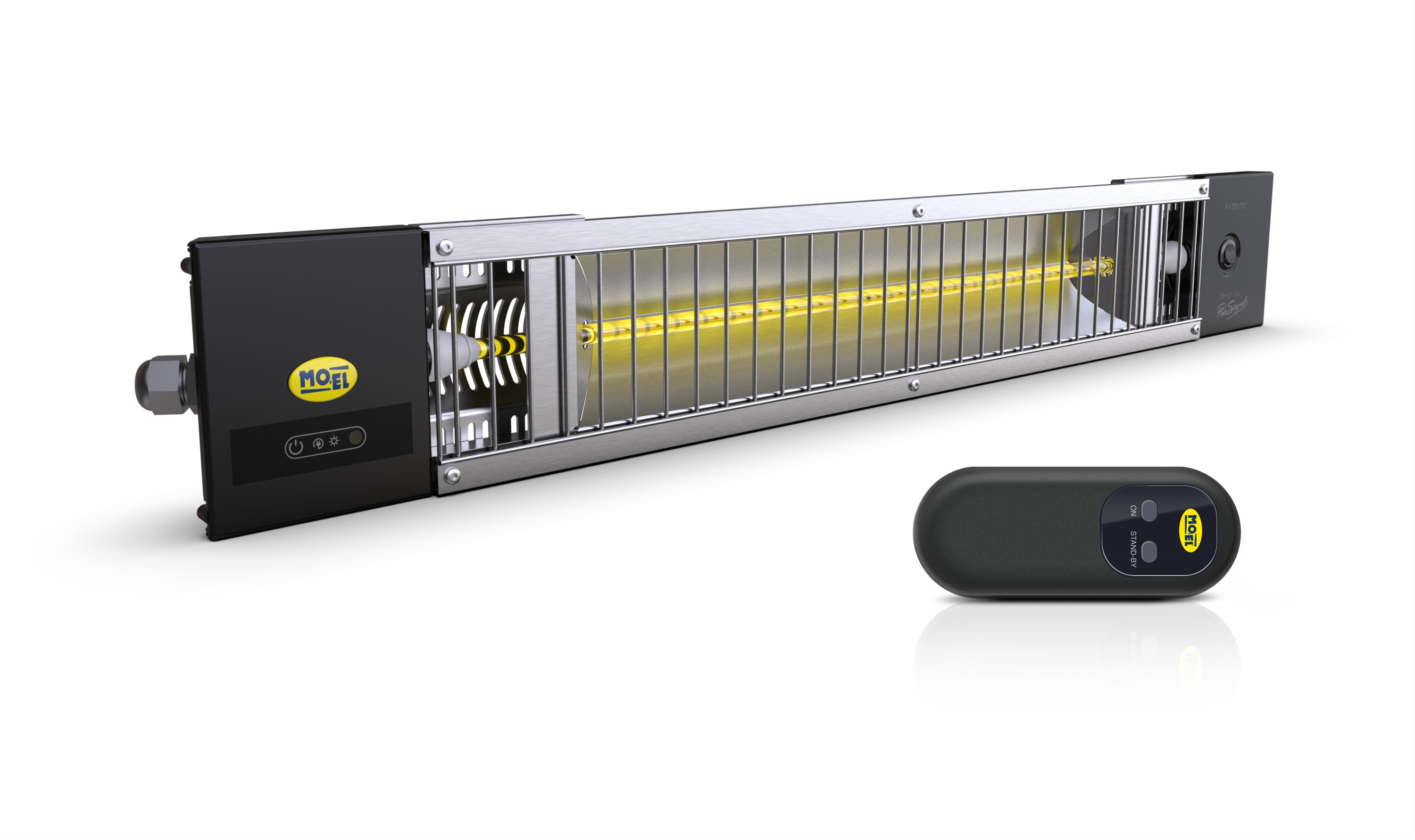 MO EL - MOE722CP PETALO 1200W RISCALDATORE IR-B