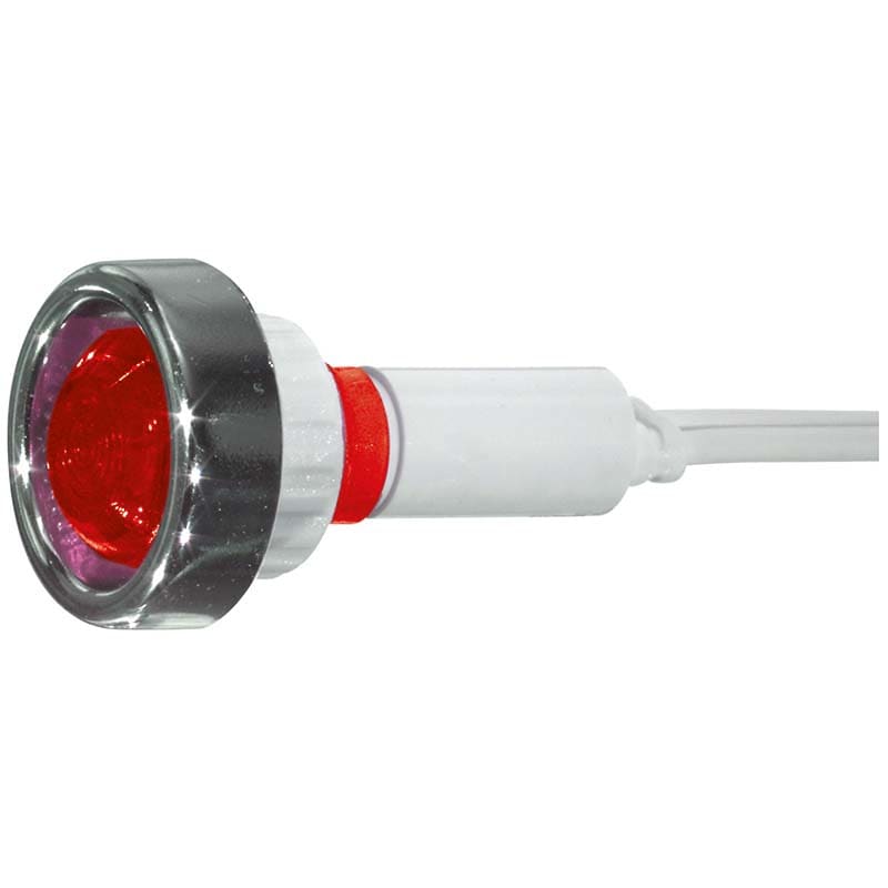 ELCART DISTRIBUTION - ERT040824400 SEGNALATORE AL NEON 24 V ARANCIO