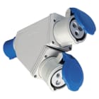 FANTON SRL - FME73105 ADATT.DA S.CEE 230V A 2P.CEE 230V IP44