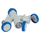 FANTON SRL - FME73120 ADATT.DA S.CEE 230V A 3P.CEE 230V IP67
