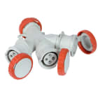 FANTON SRL - FME73140 ADATT.S.4P 16A-3P.4P 16A 400V IP67
