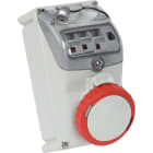 FANTON SRL - FME73374 PR.PAR.INT.3P+T 32A 400V 6H IP67 P/FUS