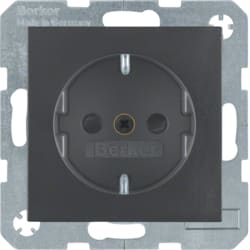 BERKER - BRK7341231606 PRESA SCHUKO SERIE B3/B7 ANTRACITE OPACO