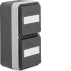 BERKER - BRK7341703535 P.SCHUKO DOP + COP + ETICH.VERT.W1 GRIGI